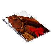 レッドボウ付き馬 ノートブック (右側)