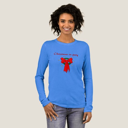 レッドボウ – トライブレンドTシャツ (正面全体)