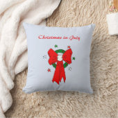 レッドボウ – 装飾用クッション クッション (ブランケット)