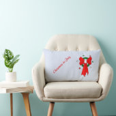 レッドボウ – 装飾用クッション ランバークッション (椅子)