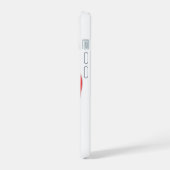 レッドボクシング手袋 iPhone 15ケース (左側面)