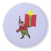 レッドボックスセラミックノブ付小妖精や小人 セラミックノブ (正面)