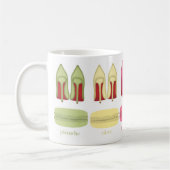 レッドボトムスのスティレットシューズ、ハイヒール&マカロン コーヒーマグカップ (左)