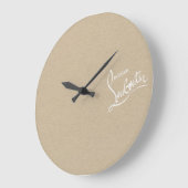 レッドボトムススティレトスシューズヒールのクラフトボックス ラージ壁時計 (傾斜)