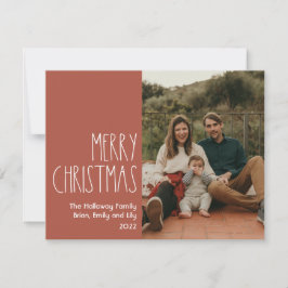 レッドボホ水玉模様クリスマス独身の写真 シーズンカード