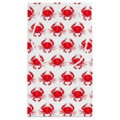 レッドボルティモメリーランドMDチェサピークベイカニ スモールペーパーバッグ (裏面)