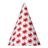 レッドボルティモメリーランドMDチェサピークベイカニ パーティーハット (左)