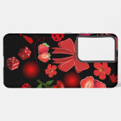 レッドボーステッカー SAMSUNG GALAXYケース (左側面)