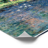 レッドボーツ、アルゼンテイユ、ヴィンテージ印象主義アート ポスター (角)