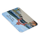 レッドボートハウスオンセネカ湖 マグネット (右側)