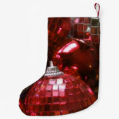 レッドボーブルストッキング スモールクリスマスストッキング (裏面)