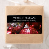 レッドボーブルズファミリーのギフトラベルラベル黒 ラベル (インサイチュ)