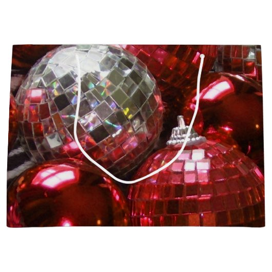 レッドボーブル抱き枕 ラージペーパーバッグ (正面)