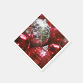 レッドボーブル紙ナプキン スタンダードカクテルナプキン (角)