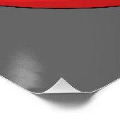 レッドボーリングボール ポスター (コーナー)