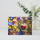 レッドボール、クリスマスライト ポストカード (スタンド正面)