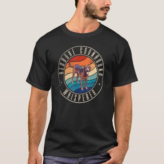 レッドボーンコンハウンドウィスパー Tシャツ (正面)