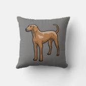 レッドボーンコンハウンド クッション (裏面)