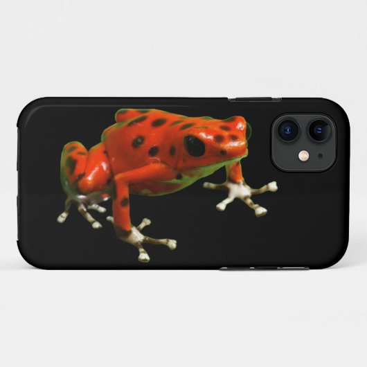 レッドポイズンダーツカエル Case-Mate iPhoneケース (裏面(横))