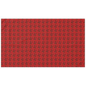 レッドポインセチアクリスマス テーブルクロス (正面(横))