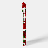 レッドポインセチア・クリスマス Case-Mate iPhoneケース (裏面 / 左)