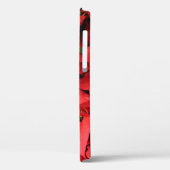 レッドポインセティアスIIクリスマスホリデーフローラ Case-Mate iPhoneケース (裏面 / 左)