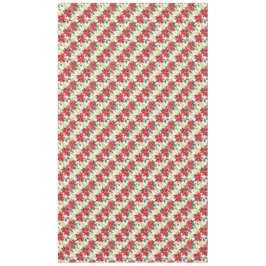 レッドポインセティアホリデイ テーブルクロス