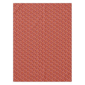 レッドポインセティアボタニカルクリスマスホリデー テーブルクロス (正面)