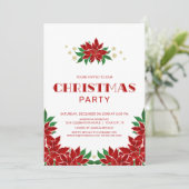 レッドポインセティシアクリスマスパーティー 招待状 (スタンド正面)