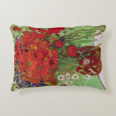 レッドポピーとデイジーズバイビンセント・ヴァン・ゴッホ アクセントクッション (正面)