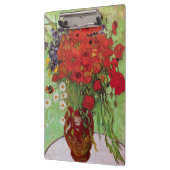 レッドポピーとデイジーズバイビンセント・ヴァン・ゴッホ クリップボード (左)