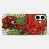 レッドポピーとデイジーズバイビンセント・ヴァン・ゴッホ Case-Mate iPhoneケース (裏面 (横))