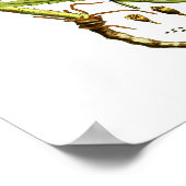 レッドポピーアートプリント#12 ポスター (角)