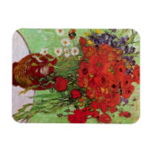 レッドポピーズアンドデイジーズバイビンセントヴァンゴッホ マグネット (横)