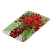 レッドポピーズアンドデイジーズバイビンセントヴァンゴッホ マグネット (左側)