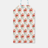 レッドポピーズメイソンジャーブライダルシャワー ギフトタグ (裏面)