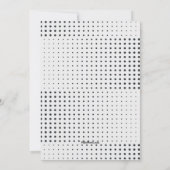 レッドポピーズリタイオメントパーティの招待状 招待状 (裏面)