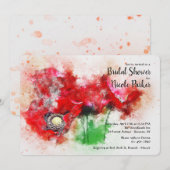 レッドポピーズ招待状 招待状 (正面/裏面)