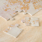 レッドポピーポートレート ジグソーパズル (側面)