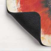 レッドポピーポートレート マウスパッド (コーナー)