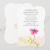 レッドポピー招待状 招待状 (正面/裏面)