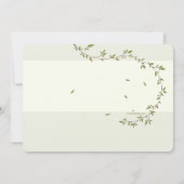 レッドポピー確認招待状 招待状 (裏面)