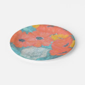 レッドポピー紙プレート ペーパープレート (アングル)