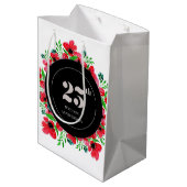 レッドポピー結婚ズ25周年 ミディアムペーパーバッグ (裏面アングル)