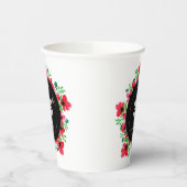 レッドポピー結婚ズ25周年 紙コップ (左)