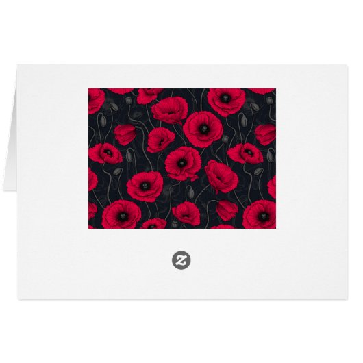 レッドポピー (裏面横)