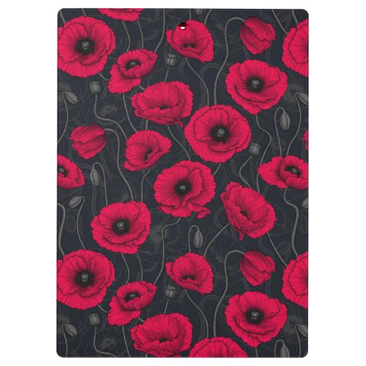 レッドポピー クリップボード (裏面)