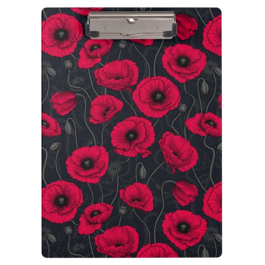 レッドポピー クリップボード (正面)