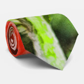 レッドポピー&スタメンフラワーフローラアートギフト ネクタイ (ロール)