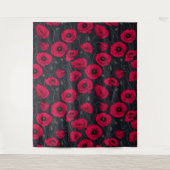 レッドポピー タペストリー (正面)